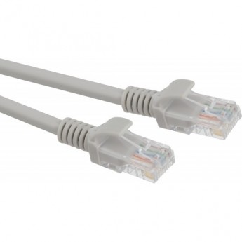 Патч корд ЭРА U/UTP неэкранированный 0,5 м категория 5e серый CU