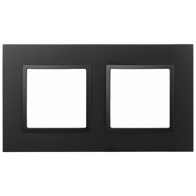 Рамка 2-м ЭРА ELEGANCE CLASSIC 14-5012-05 антрацит B0060580 Рамка 2-м ЭРА ELEGANCE CLASSIC 14-5012-05 антрацит B0060580