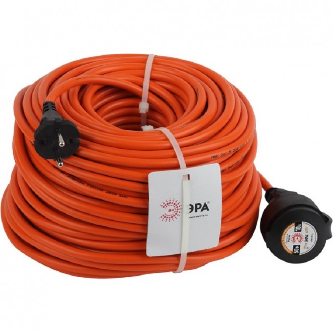 Удлинитель силовой ЭРА UPx-1-2x1.5-50m в бухте без заземления 50м 1 розетка ПВС 2x1.5мм2 B0046809 Удлинитель силовой ЭРА UPx-1-2x1.5-50m в бухте без заземления 50м 1 розетка ПВС 2x1.5мм2 B0046809